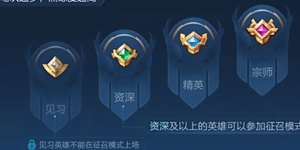 王者荣耀新英雄打几把可以排位